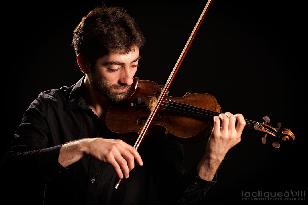 Florian Perret au violon