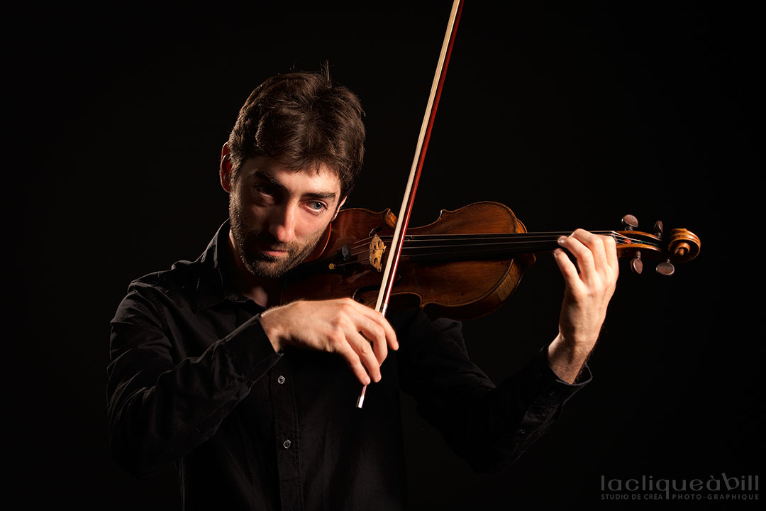Florian Perret au violon